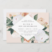 Boho Blooms | Bridesmaids Brunch of Luncheon Kaart (Voorkant)