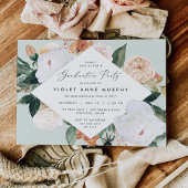 Boho Blooms | Elegant Floral Gradual Party Kaart
