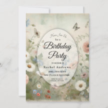 Boho Blooms en  Bloesems Verjaardagsfeest