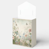 Boho Blooms en  huwelijksgeloften Bedankdoosjes (Geopend)