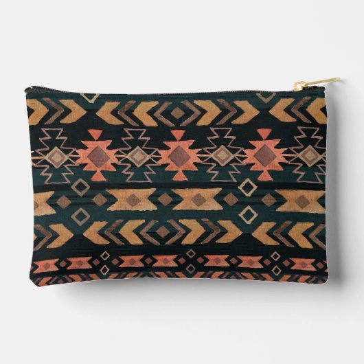 Boho Blooms en pijlen monogram Etui (Achterkant)