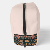 Boho Blooms en pijlen monogram Toilettasje (Rechts)
