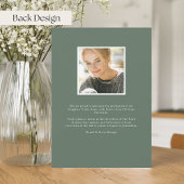 Boho Blooms | Foto-Afstuderen Aankondiging