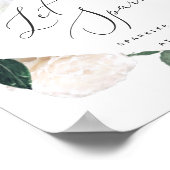 Boho Blooms Wedding Sparkler Sendoff Sign Poster (Hoek)