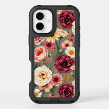 Boho Blossom: Chic Floral OtterBox Hoesje