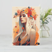 Boho Blossom Elegantie (Staand voorkant)