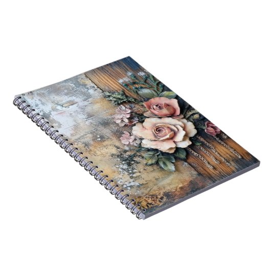 Boho Blossom Spiral Notitieboek (Rechterzijde)