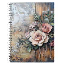 Boho Blossom Spiral Notitieboek