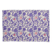 Boho Blue Abstract Floral Kussensloop (Voorkant)