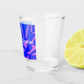 Boho Blue Agave Affirmations Shot Glass Glas (Rechts)