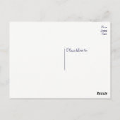 Boho Blue Bedankt Dream Catcher Native American Briefkaart (Achterkant)