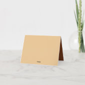 Boho Blue Beer Baby shower Luier Raffle Drop Off Kaart (Achterkant)