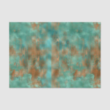 Boho Blue Blauwgroen Copper Patina