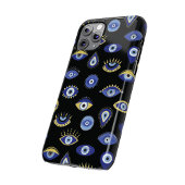 Boho Blue Gold Evil Eyes Luchtverfrisser Case-Mate iPhone Case