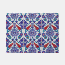 Boho Blue Marokkaanse Tegel Patroon