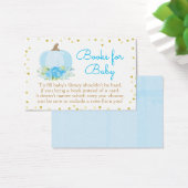 Boho Blue Pumpkin Baby shower Breng een Boek Kaart (Bureau)