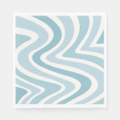 Boho Blue Sun Party servetten (Voorkant)