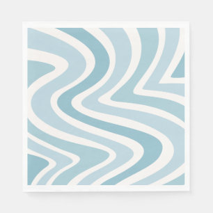 Boho Blue Sun Party servetten