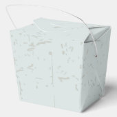 Boho Blue Teddy Bears Bedankdoosjes (Achterkant)