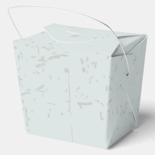 Boho Blue Teddy Bears Bedankdoosjes (Achterkant)