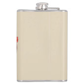 Boho Bluebird  Flask Heupfles (Achterkant)