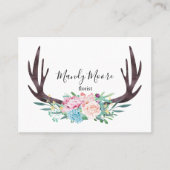 Boho Blumen Visitekaartje (Voorkant)