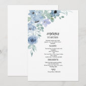 Boho Blush Bloemen Trouw Uitnodiging (Voorkant / Achterkant)