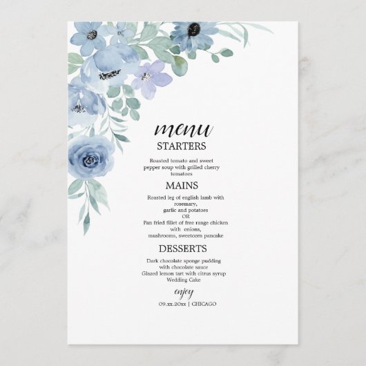 Boho Blush Bloemen Trouw Uitnodiging (Voorkant)