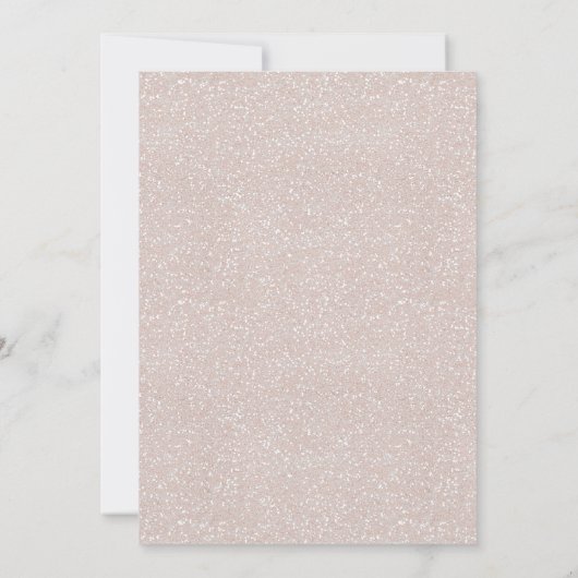 Boho Blush Cactus Taco 'Over Love Couples Bruids Kaart (Achterkant)