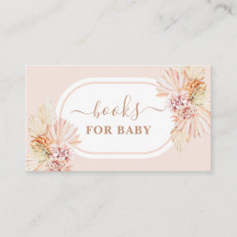 Boho Blush Desert Boeken voor Baby Meisje Kaart