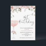Boho Blush Floral Glass 21e verjaardag Uitnodiging<br><div class="desc">Boho Blush Floral Glass 21e verjaardag Uitnodiging Bohemian inspireerde 21e verjaardag met een prachtige blote florale en eucalyptusconstructie bovenaan het ontwerp en een zwart gekleurd glas. Deze 21ste verjaardagsuitnodiging omvat ook een moderne post van het kalligrafische afbeelding die verwijderbaar is.</div>