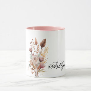 Boho Blush Floral Mok