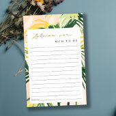 Boho Blush Green Tropical Palm Advies voor mama