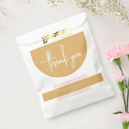 Boho Blush & Mosterd Dank Je Bedankzakje