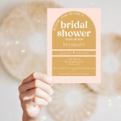 Boho Blush & Mosterd Vrijgezellenfeest Kaart