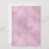 Boho Blush Pink Floral Bridal Brunch Vrijgezellenf Kaart (Achterkant)