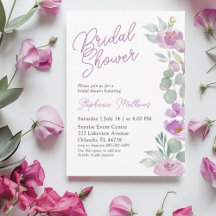 Boho Blush Roze Bloemige Bruidsfeest