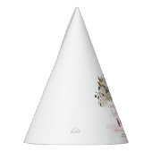 Boho blush roze rozen roos goudgroen zoet 16e feesthoedjes (Links)