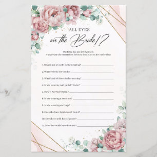 Boho Blush rozen eucalyptus Alle ogen op de bruid