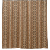 Boho boerderij douchegordijn stijl 2 (Voorkant)