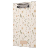 Boho Boheemse Bloem Maans Zon Botanisch Klembord (Links)