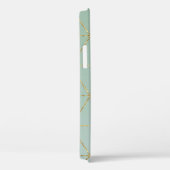 Boho Boheemse Chic Goud & Mint Geometrisch Glamour Case-Mate iPhone Case (Achterkant / Rechts)