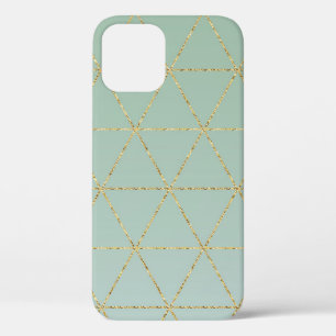 Boho Boheemse Chic Goud & Mint Geometrische Glam Case-Mate iPhone Case