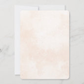 Boho Boheemse Pampas Baby Shower Uitnodiging (Achterkant)