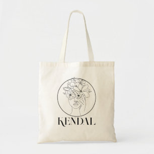 Boho Bohemian Abstracte Minimale Stijl Tote Bag