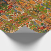 Boho Bohemian Blessing Bohemen boeddhistisch boedd Cadeaupapier (Hoek)