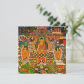 Boho Bohemian Blessing Bohemen boeddhistisch boedd Kaart (Staand voorkant)