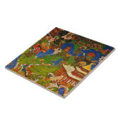 Boho Bohemian Blessing Bohemen boeddhistisch boedd Tegeltje (Zijkant)