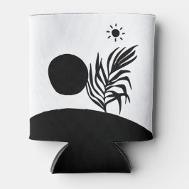 boho bohemian floral sun moon blikjeskoeler