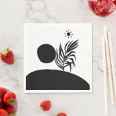 boho bohemian floral sun moon servet (Insitu)